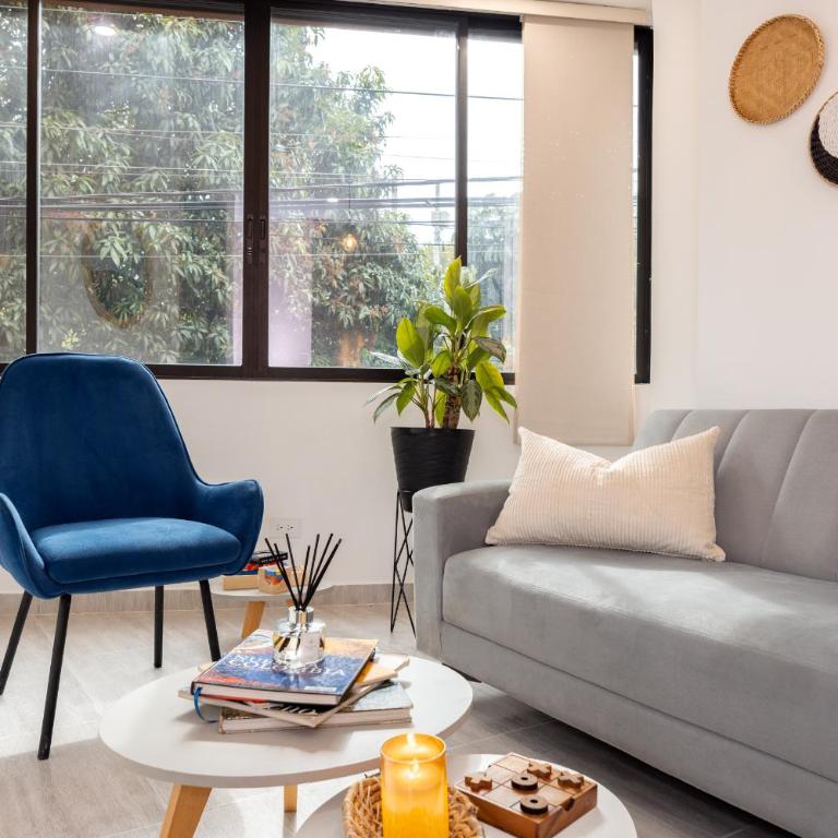 AC, 7 personas, 202 Cinque 7540, cerca al Estadio - Three-Bedroom Apartment - 78