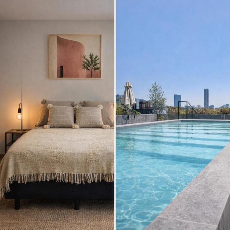 Studio in Roma, CDMX - Pool, Rooftop & Parking - Two-Bedroom Apartment - 1