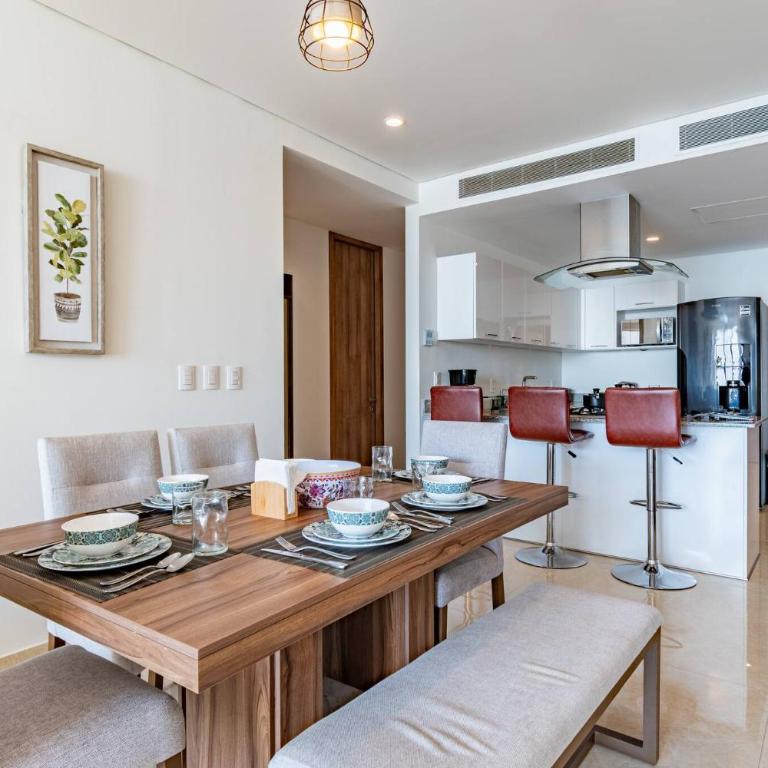 Hermoso Condo al Pie de la Playa Camino al Mar - Appartement 2 Chambres - 9