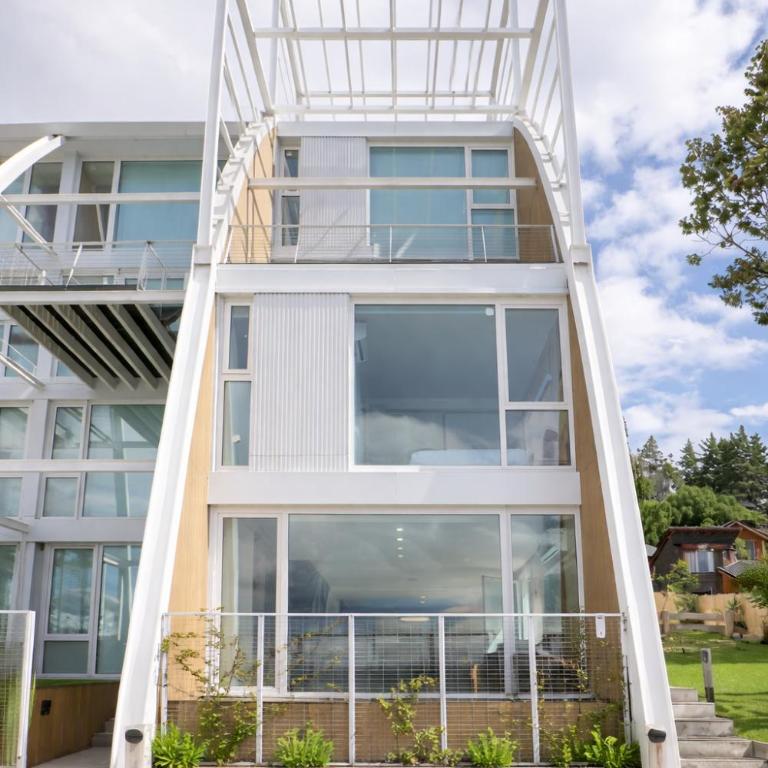 Signature Lake View Sustainable Luxury Residences in Patagonia - Three-Bedroom Premium Apartment with Balcony - 1