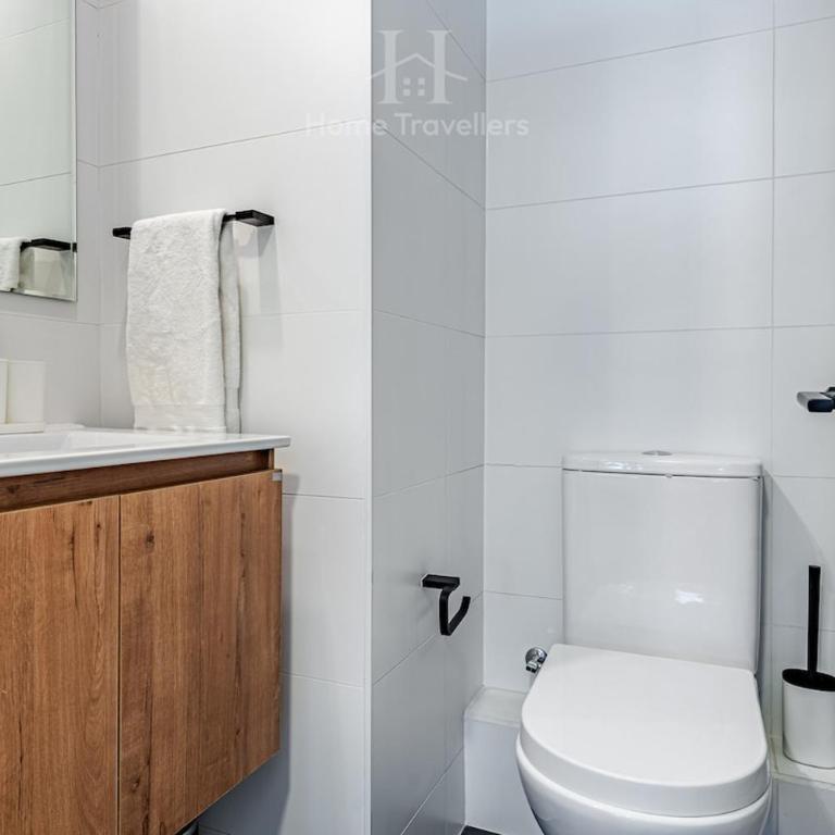 HT Modern apartment with a view in Ñuñoa with AC - One-Bedroom Apartment - 10