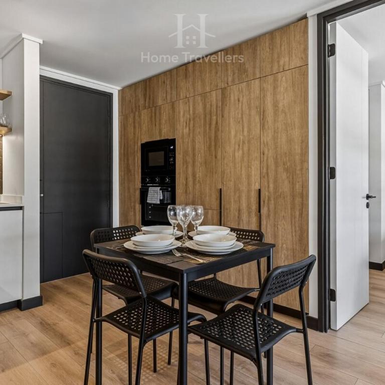 HT Modern apartment with a view in Ñuñoa with AC - One-Bedroom Apartment - 18