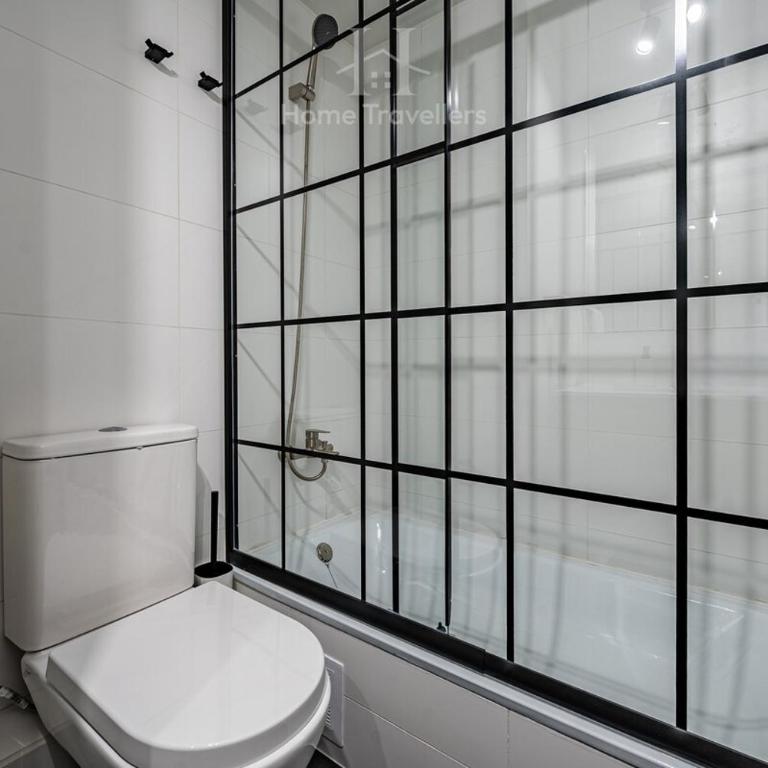 HT Modern apartment with a view in Ñuñoa with AC - One-Bedroom Apartment - 27