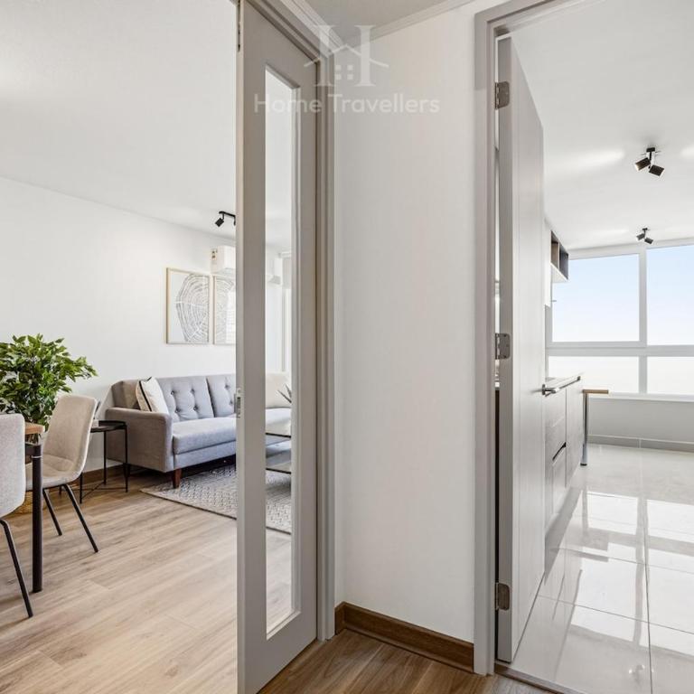 HT Comfortable apartment in Ñuñoa with parking and AC - Two-Bedroom Apartment - 4