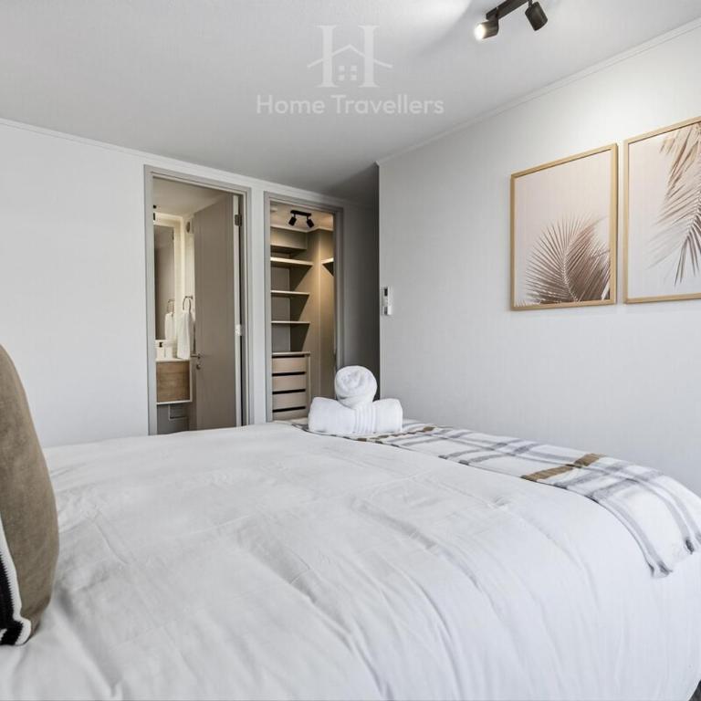 HT Comfortable apartment in Ñuñoa with parking and AC - Two-Bedroom Apartment - 13