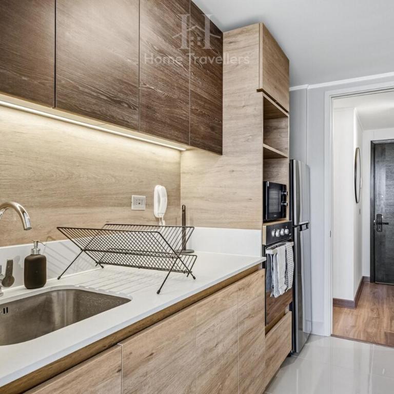 HT Comfortable apartment in Ñuñoa with parking and AC - Two-Bedroom Apartment - 18
