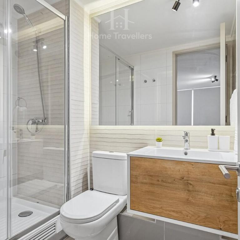 HT Comfortable apartment in Ñuñoa with parking and AC - Two-Bedroom Apartment - 24