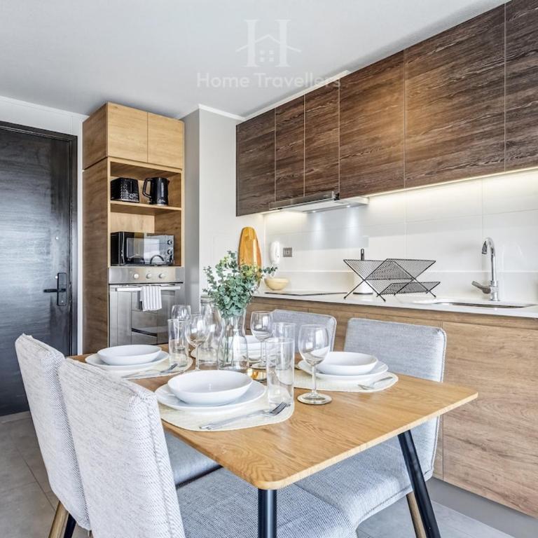 HT Cozy apartment with parking in Ñuñoa - One-Bedroom Apartment - 5