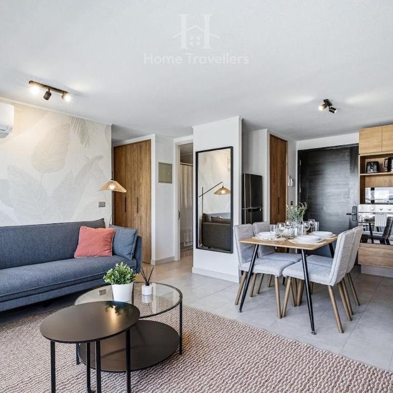 HT Cozy apartment with parking in Ñuñoa - One-Bedroom Apartment - 21