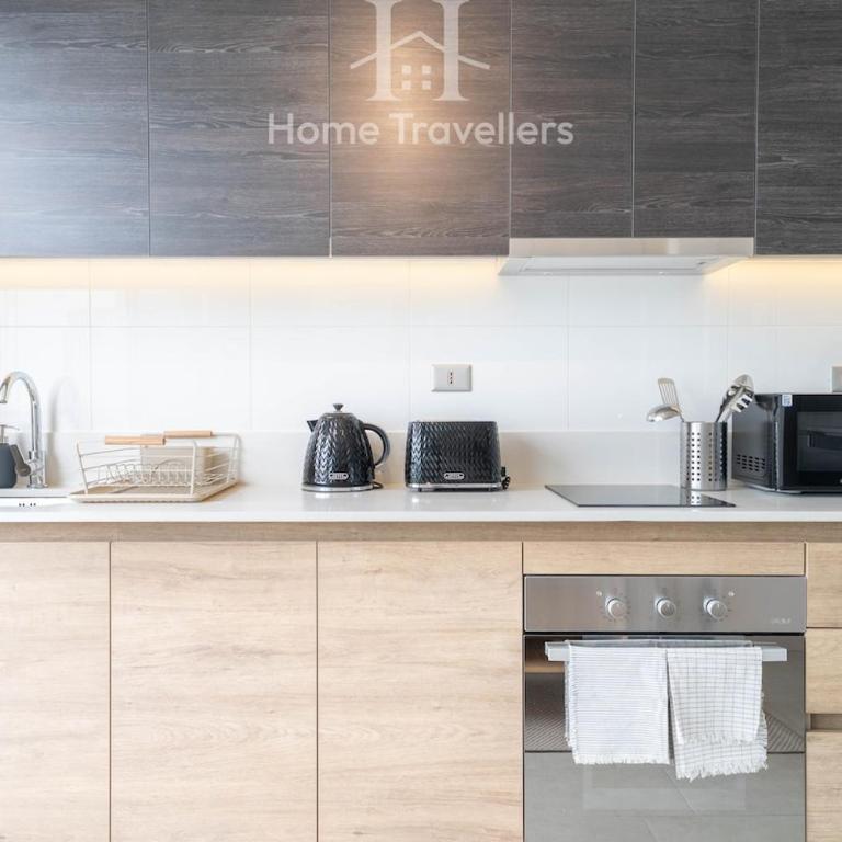 HT Beautiful apartment in Ñuñoa with air conditioning - One-Bedroom Apartment - 12