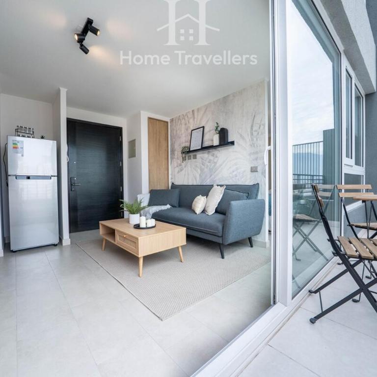 HT Beautiful apartment in Ñuñoa with air conditioning - One-Bedroom Apartment - 23