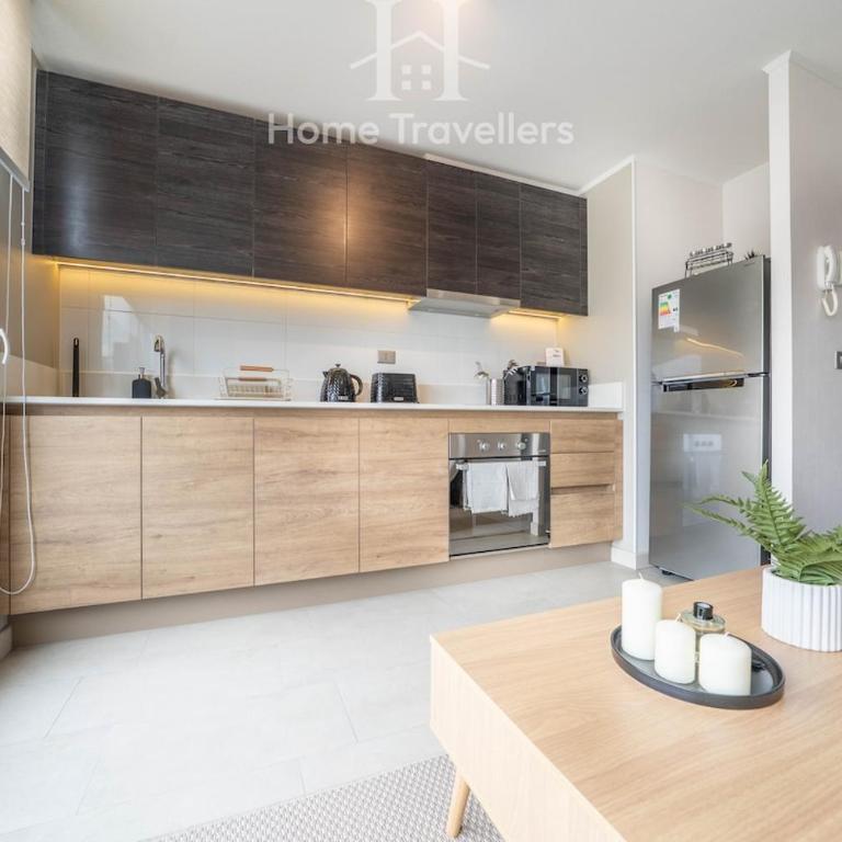 HT Beautiful apartment in Ñuñoa with air conditioning - One-Bedroom Apartment - 31