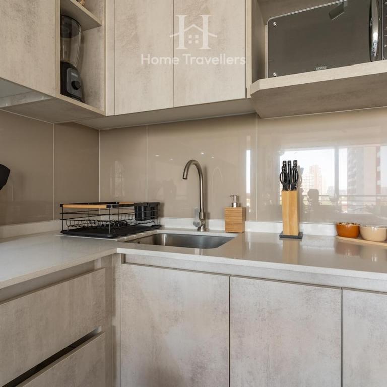 HT Moderno depto para 4 PAX with parking and AC - Two-Bedroom Apartment - 5