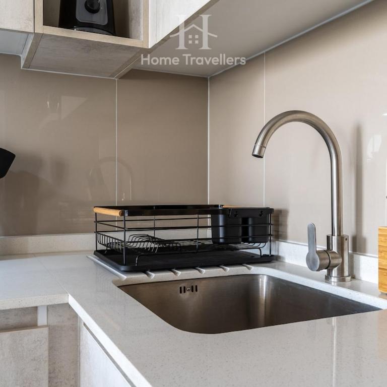 HT Moderno depto para 4 PAX with parking and AC - Two-Bedroom Apartment - 18