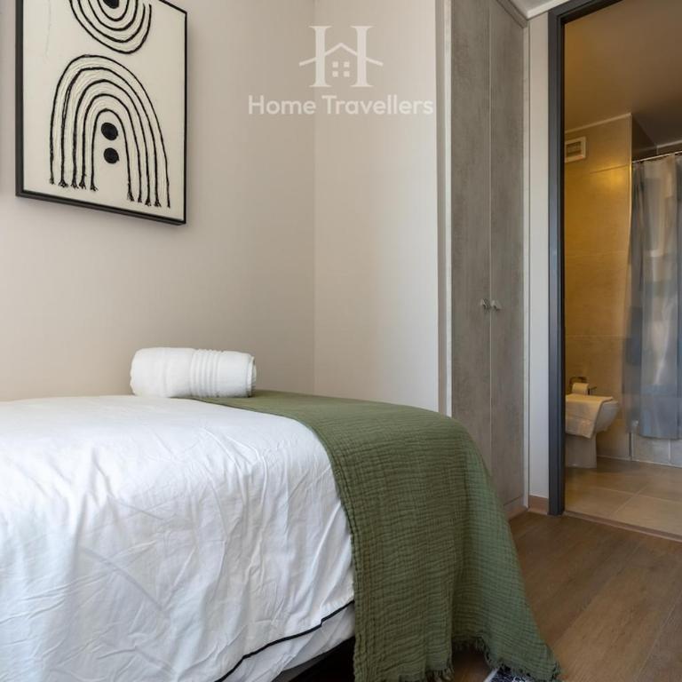 HT Moderno depto para 4 PAX with parking and AC - Two-Bedroom Apartment - 34