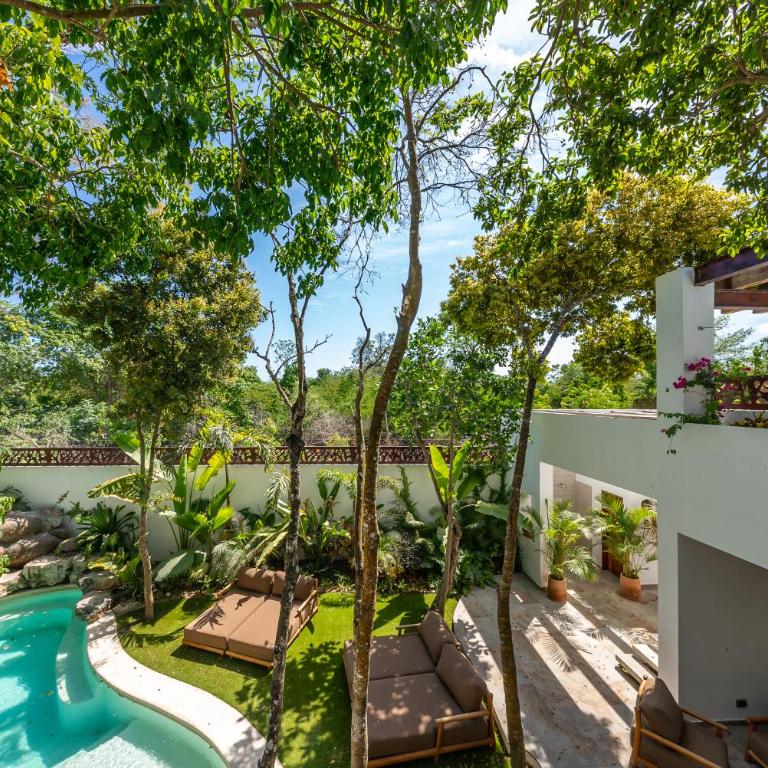 Villa with Lagoon Pool & Jacuzzi 400m from Xcaret - Villa with Private Pool - 47