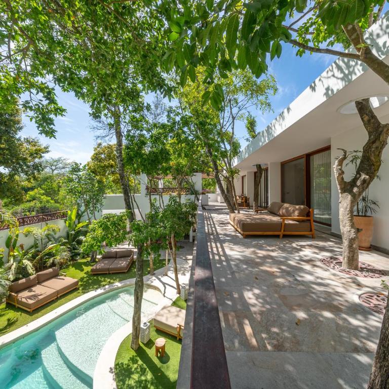 Villa with Lagoon Pool & Jacuzzi 400m from Xcaret - Villa with Private Pool - 48