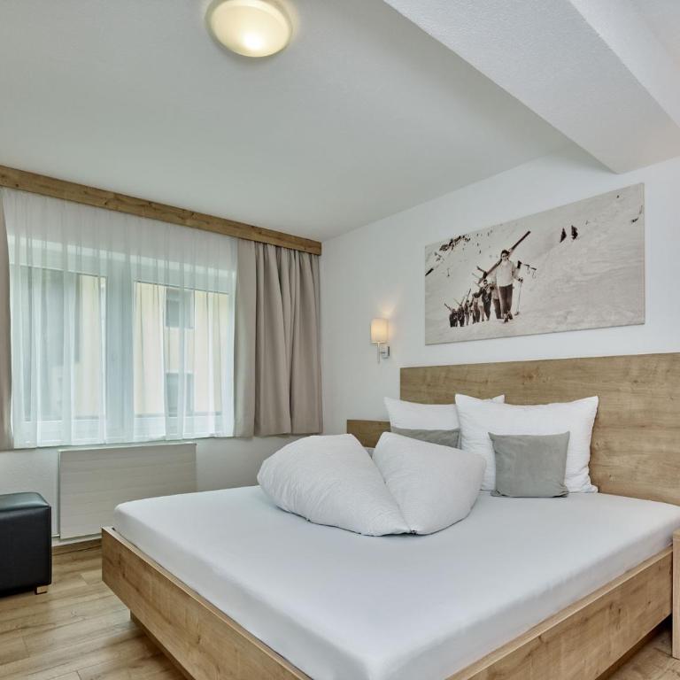 Appartement Gästehaus Bergkristall - Apartment mit 1 Schlafzimmer und Balkon - 4