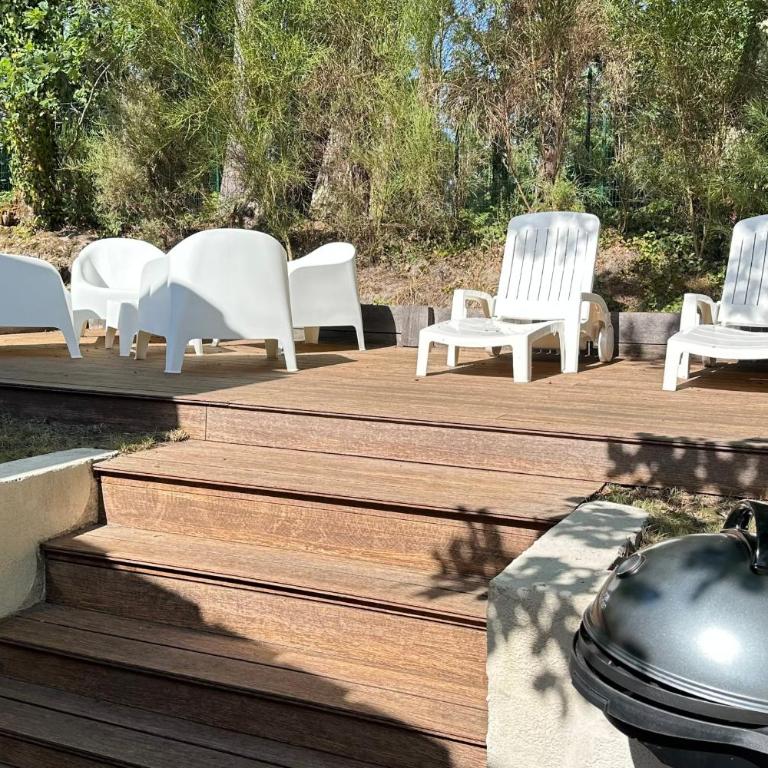 Charmant chalet 2ch avec piscine et jardin - Chalet - 1