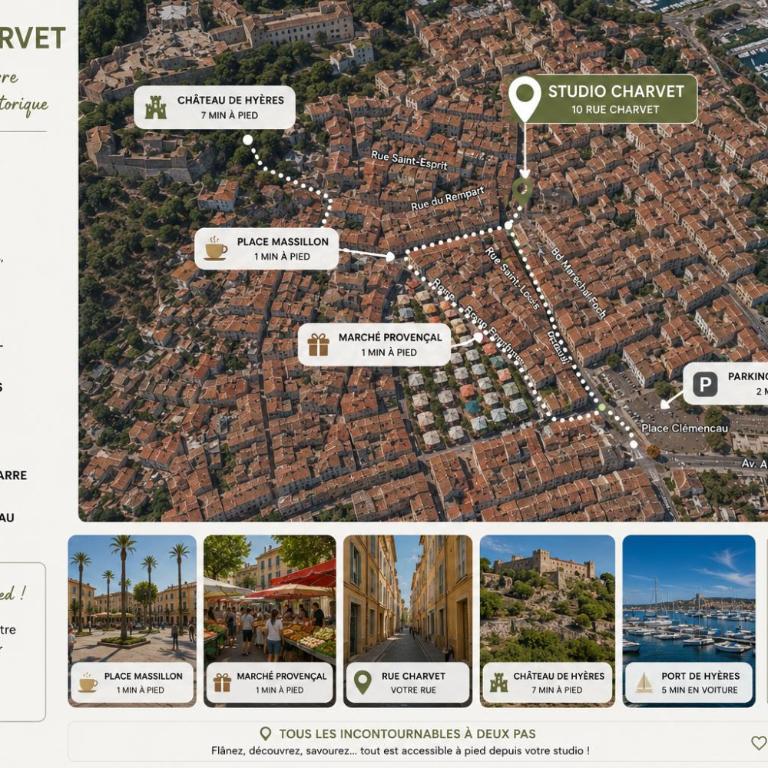 "Le Charvet" Studio climatisé - Centre historique - Arrivée autonome - Appartement 1 Chambre - 10
