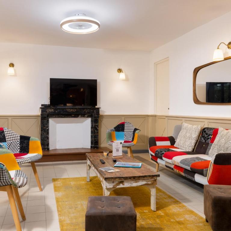 Les palmiers de Carcassonne- Jardin au calme-Patio - Apartment mit 3 Schlafzimmern - 4