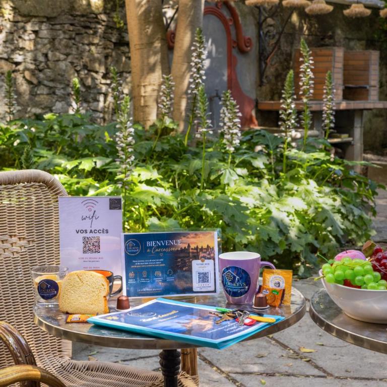 Les palmiers de Carcassonne- Jardin au calme-Patio - Apartment mit 3 Schlafzimmern - 16