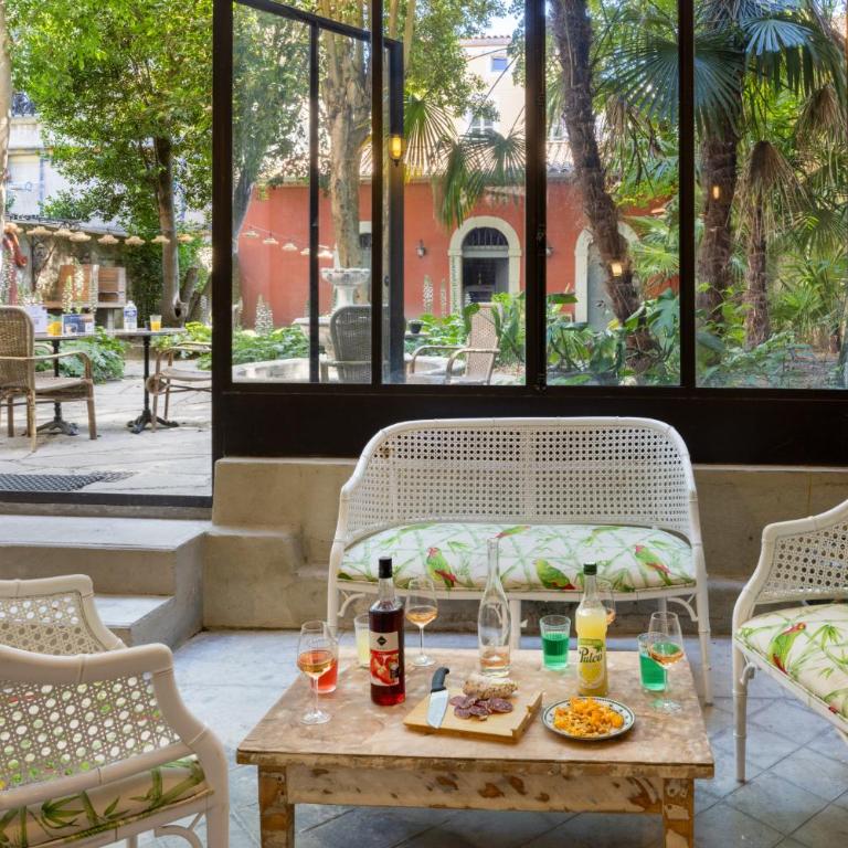 Les palmiers de Carcassonne- Jardin au calme-Patio - Apartment mit 3 Schlafzimmern - 18