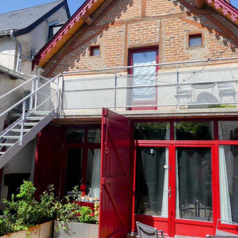 L'Atelier des Rêves Amboise - Studio with Balcony - 18