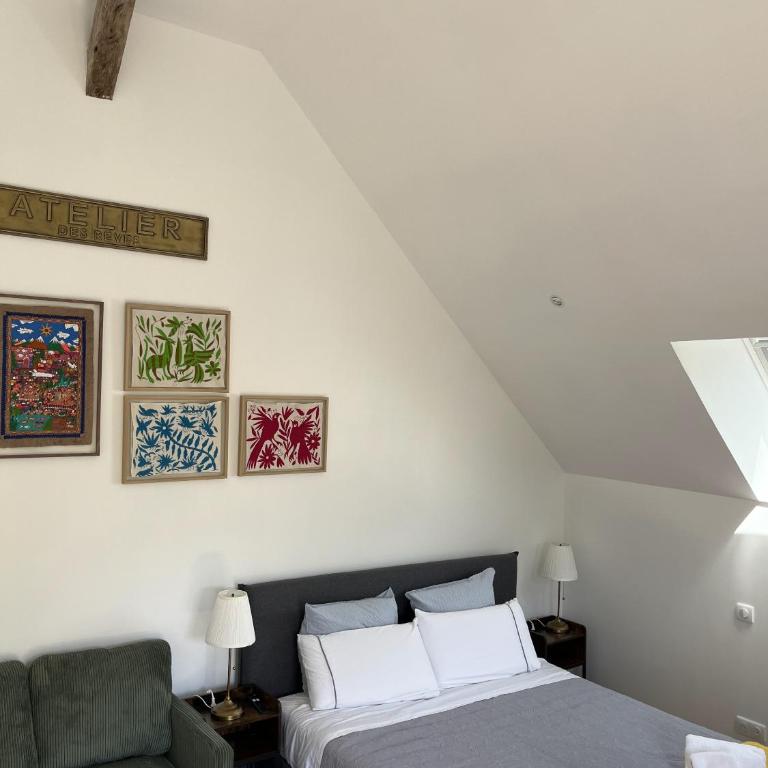 L'Atelier des Rêves Amboise - Studio with Balcony - 13