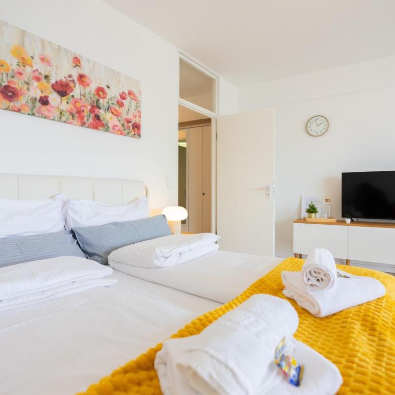 Business & Relax Skyline-View Wlan - One-Bedroom Apartment - 5