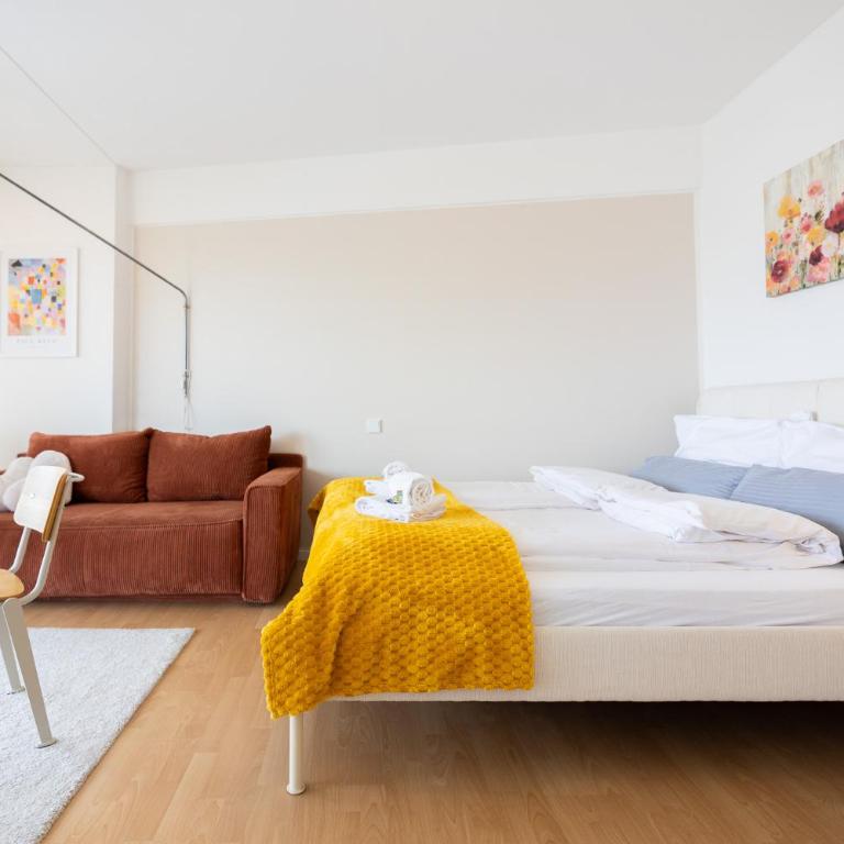 Business & Relax Skyline-View Wlan - One-Bedroom Apartment - 4