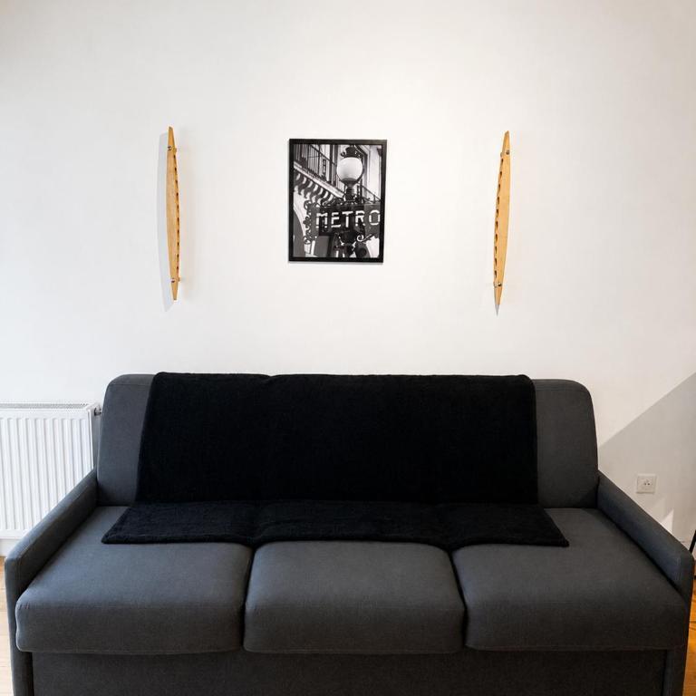 Cozy studio with Eiffel view, Paris 14 - Studio Lit King-Size - 3
