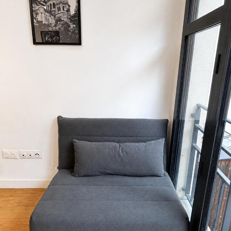 Cozy studio with Eiffel view, Paris 14 - Studio Lit King-Size - 5