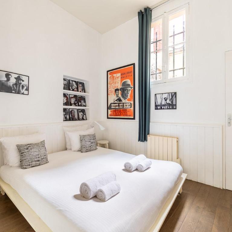 Bright Parisian 1BR - Near Canal Saint-Martin - Apartamento - 4