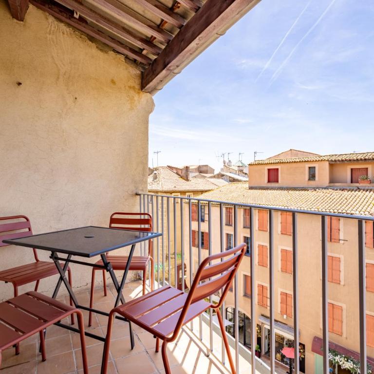 Suite La Vigne - T3 Climatisé avec Balcon Hypercentre - Apartment mit 2 Schlafzimmern - 3
