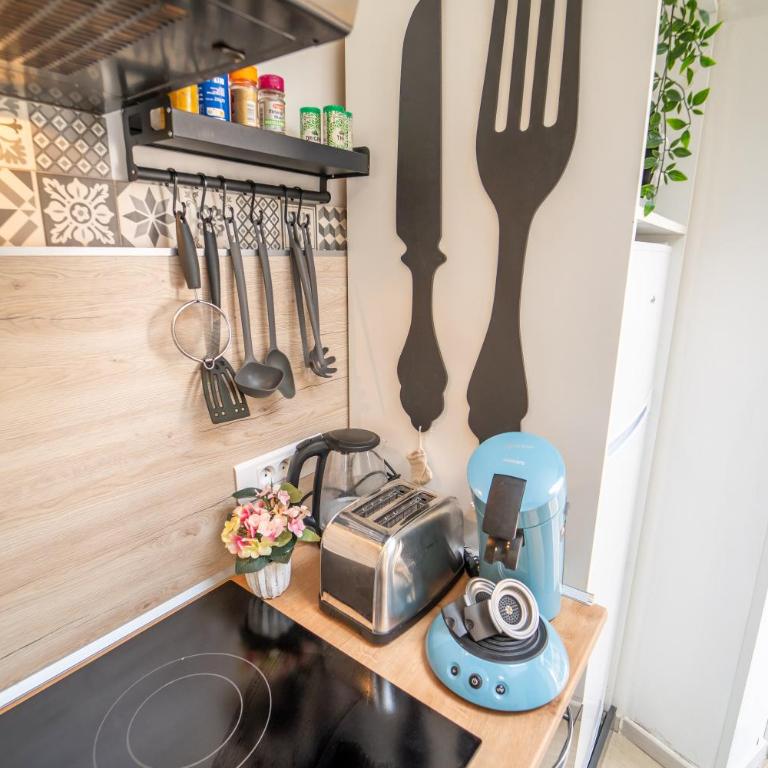 Le Spacieux Appartement Jacuzzi & Terrasse Parking Honfleur 10min plage - Haus mit 2 Schlafzimmern - 11