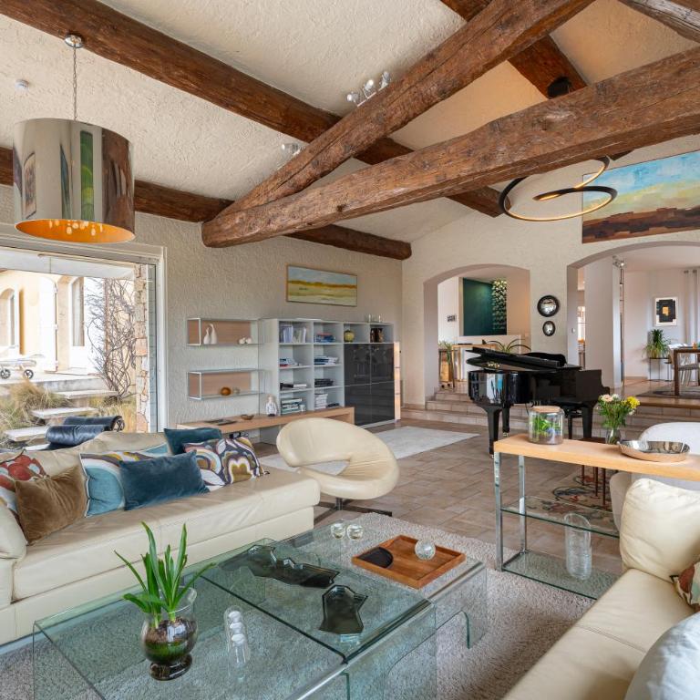 Grande Villa proche Sophia avec magnifique vue mer - Villa - 35