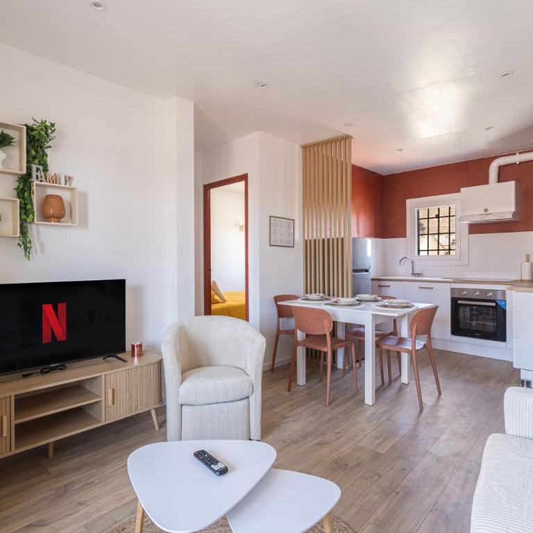 Suite La Vigne - T3 Climatisé avec Balcon Hypercentre - Apartment mit 2 Schlafzimmern - 2