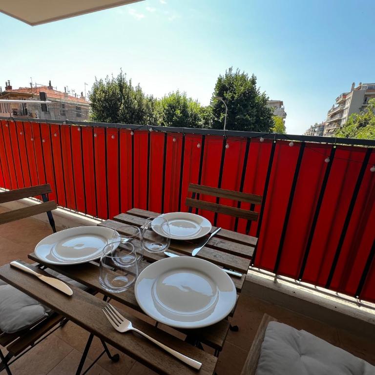 Appartement 2 Chambres - Terrasse, Parking Gratuit & Climatisation - Appartement 2 Chambres avec Terrasse - 18