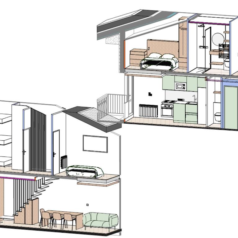 Funiculaire collection - Studio mit Balkon - 14