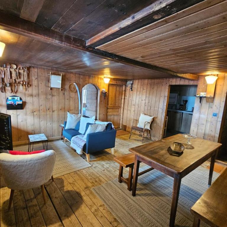 Appt 8 pers vue Aravis - Ski aux pieds - Chalet - 8