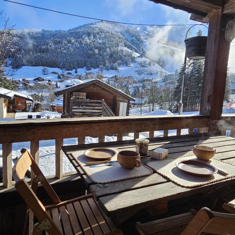 Appt 8 pers vue Aravis - Ski aux pieds - Chalet - 12