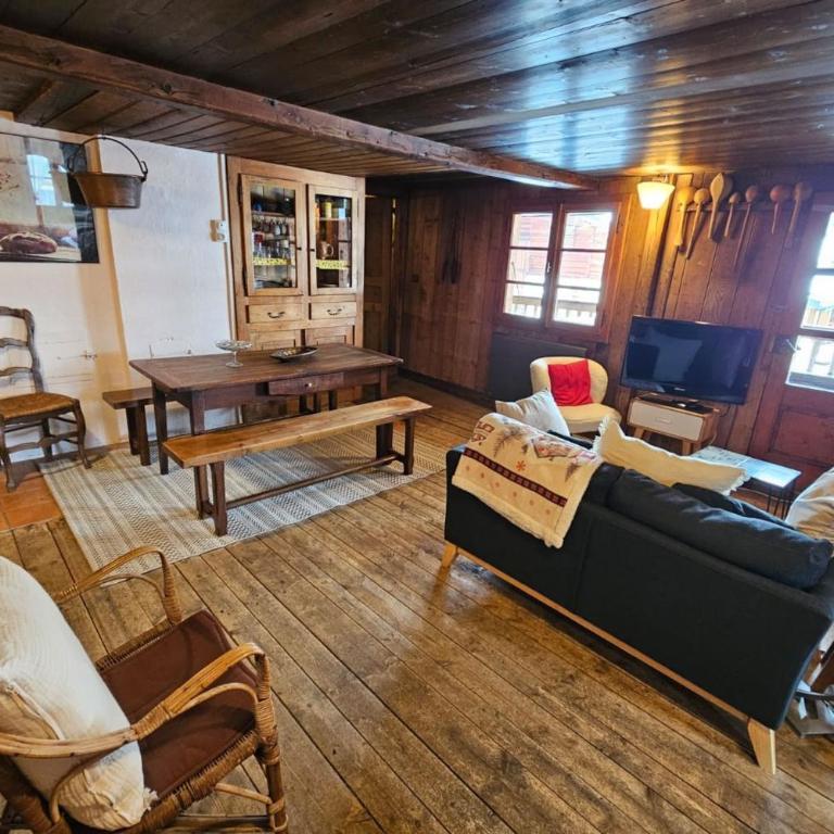 Appt 8 pers vue Aravis - Ski aux pieds - Chalet - 7