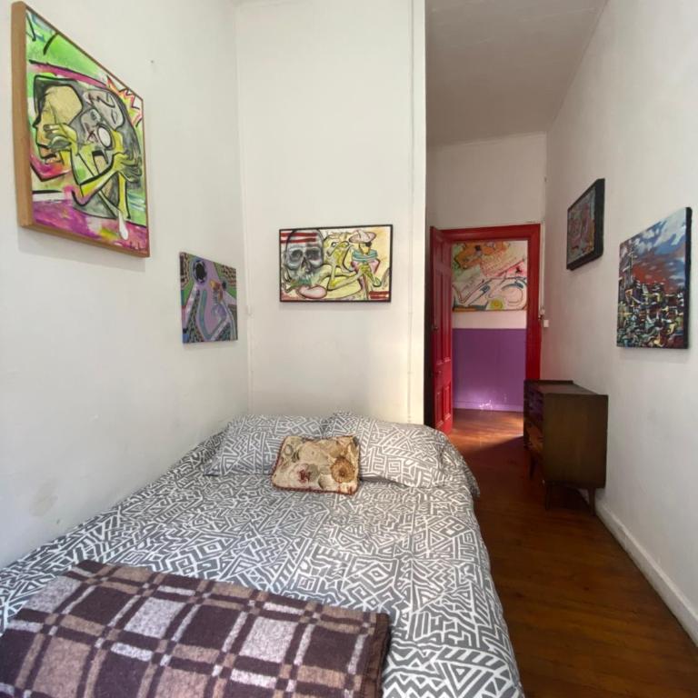La Mancha Art Hostel - Cerro Alegre - Valparaiso - Habitación Doble - 2
