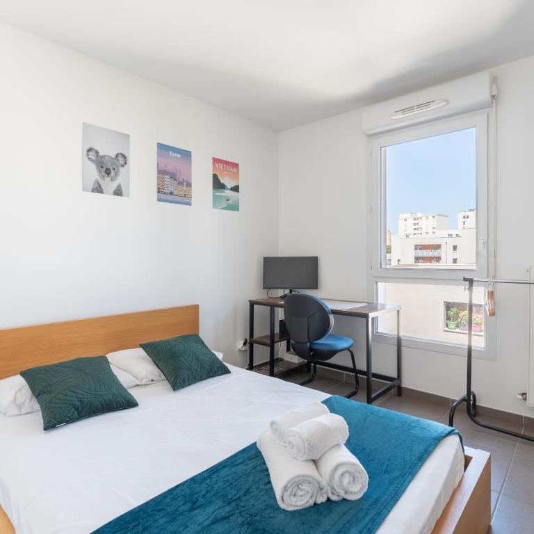 Carnet de route - Appt climatisé avec balcon - Appartement - 5