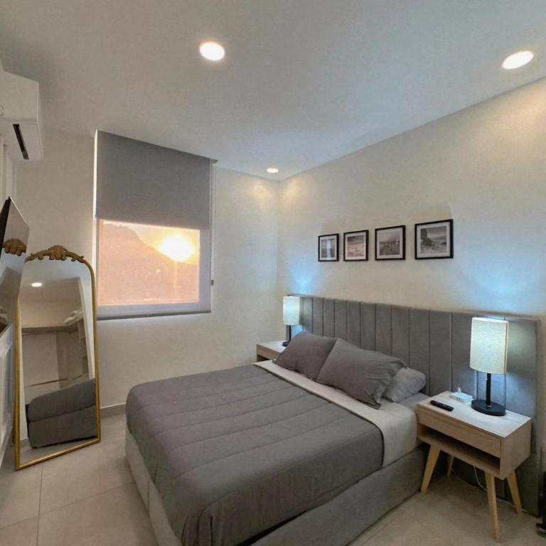 Cómodo Departamento en Monterrey a 5 min de Fundidora GYM WiFi 6PPL - Apartamento de 2 dormitorios - 3