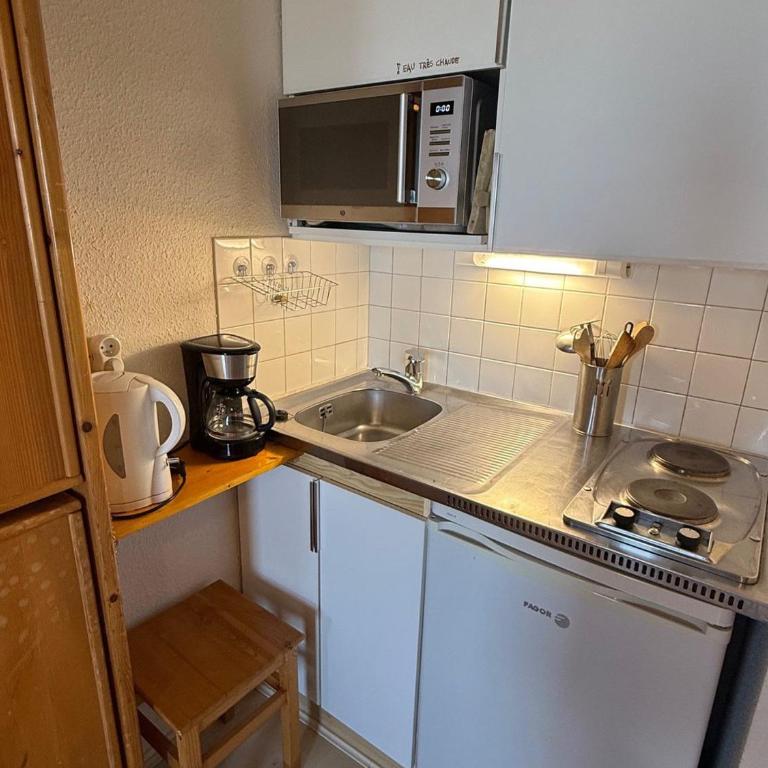 Studio 3 couchages au pied des pistes, Les Adrets - Appartement 1 Chambre - 8