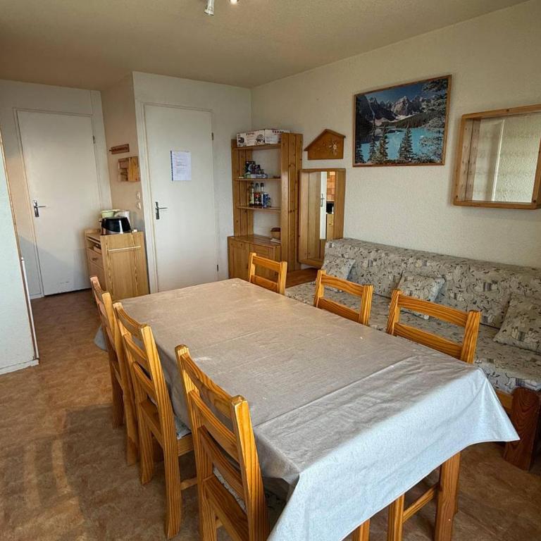2 pièces cabine 5 pers. au pied des pistes, vue vallée, balcon - Appartement 1 Chambre - 1