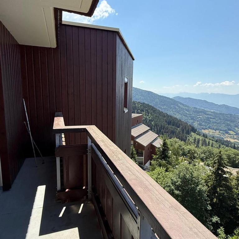 2 pièces cabine 5 pers. au pied des pistes, vue vallée, balcon - Appartement 1 Chambre - 11