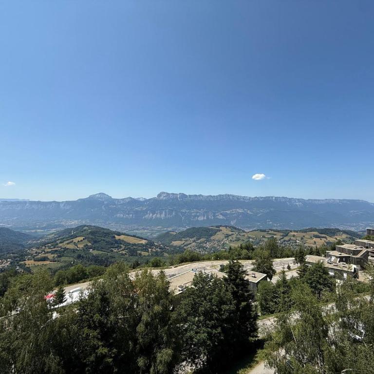 2 pièces cabine 5 pers. au pied des pistes, vue vallée, balcon - Appartement 1 Chambre - 12